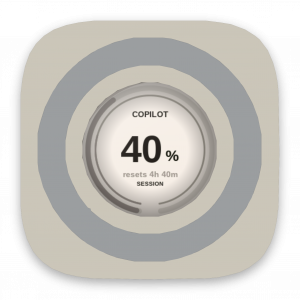 Baseline shell in the Standard Issue color, showing a session reading